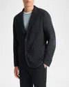 Vince Men's Wool-blend Solid Blazer In Coastal Blue