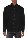 Vince Cotton-blend Shirt Jacket In Multi