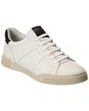Vince Mercer-b Leather Sneaker In White