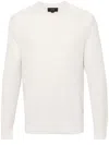 Vince Thermal Long Sleeve T-shirt In Neutrals