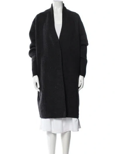 Pre-owned Vince Merino Wool Jacket In Gray