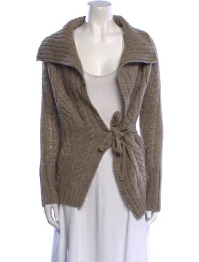 Pre-owned Vince Merino Wool Sweater In Neutral