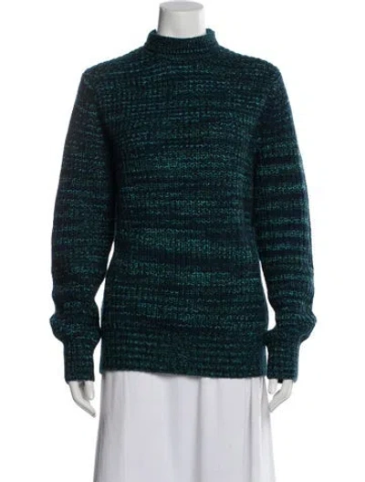 Pre-owned Vince Merino Wool Turtleneck Sweater In Multi