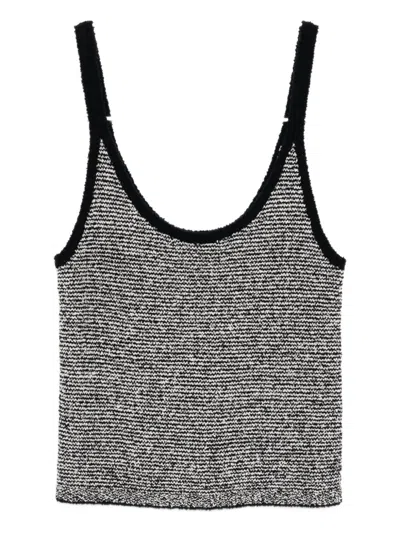 VINCE MICRO-STRIPED VEST