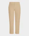 Vince Mid-rise Chino Pants In Desert