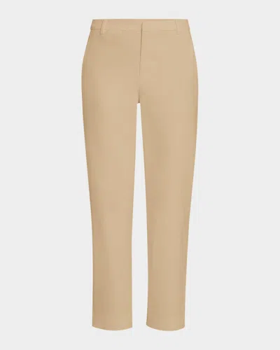 Vince Mid-rise Chino Pants In Desert
