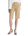 Vince Stretch Cotton Bermuda Chino Shorts