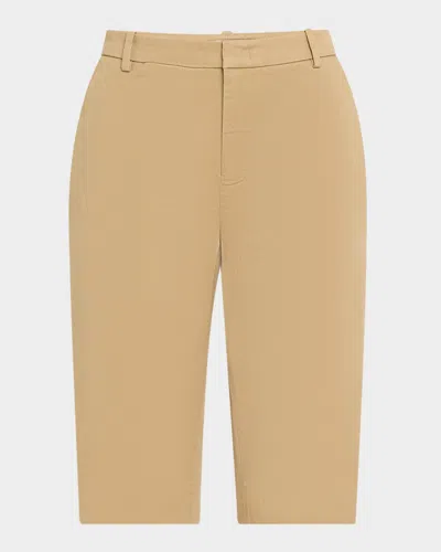 VINCE MID-RISE CHINO SHORTS