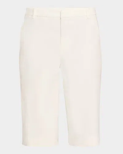 VINCE MID-RISE CHINO SHORTS
