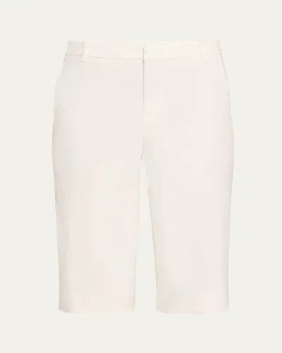 VINCE MID-RISE CHINO SHORTS