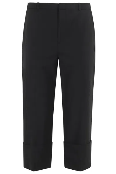 VINCE MID RISE CUFFED CROPPED PANT