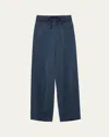 Vince Mid-rise Double Waistband Pants In Mid Rise Double Waistband Pant