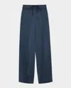 Vince Mid-rise Double Waistband Pants In Mid Rise Double Waistband Pant