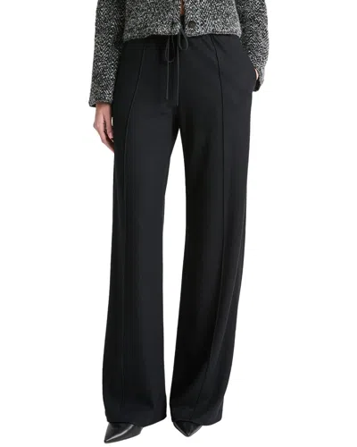 VINCE VINCE MID-RISE DRAWSTRING WOOL-BLEND PULL-ON PANT