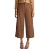 Vince Mid Rise Flannel Culottes