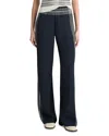 Vince Placed Stripe Pull-on Pants