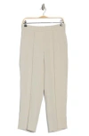 Vince Mid Rise Pull-on Tapered Pants In Oyster
