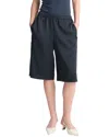 Vince Mid-rise Side Strap Drapey Shorts