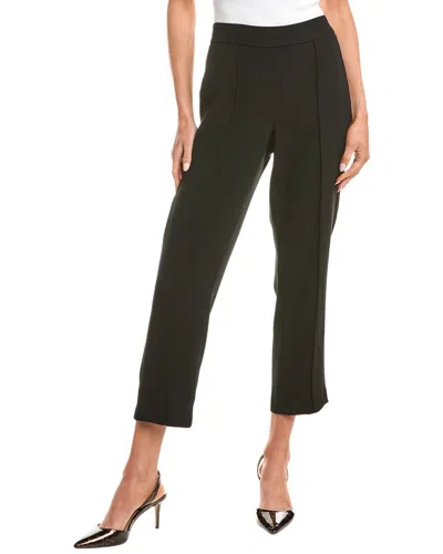 Vince Mid-rise Tapered Pull-on Pant In Black