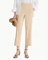 Vince Mid-rise Tapered Pull-on Pants In Pale Nut In Brown