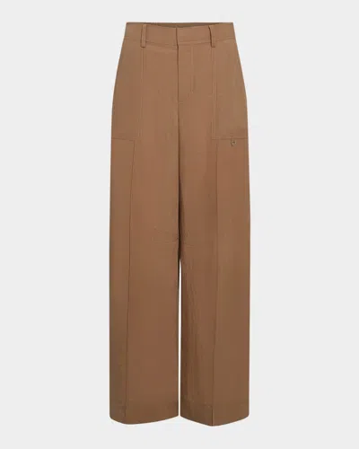VINCE MID-RISE UTILITY PANTS