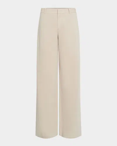 Vince Strukturierte Hose Mit Geradem Bein In Nude