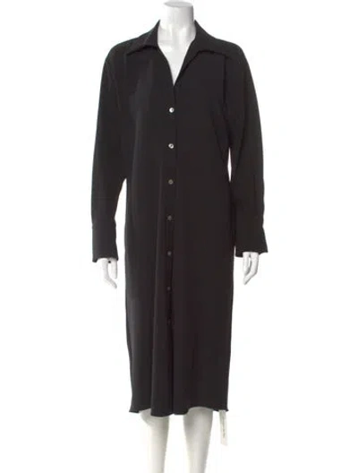 Pre-owned Vince Midi Length Dress In Blue