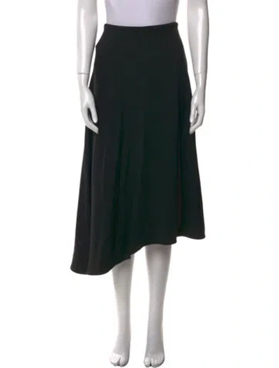 Pre-owned Vince Midi Length Skirt In Black