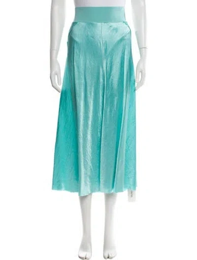 Pre-owned Vince Midi Length Skirt In Blue