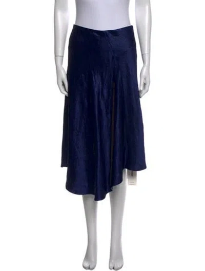 Pre-owned Vince Midi Length Skirt In Blue