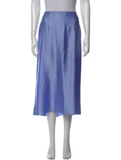 Pre-owned Vince Midi Length Skirt In Blue