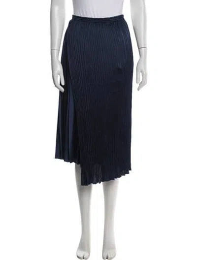 Pre-owned Vince Midi Length Skirt In Blue