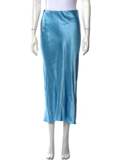 Pre-owned Vince Midi Length Skirt In Blue