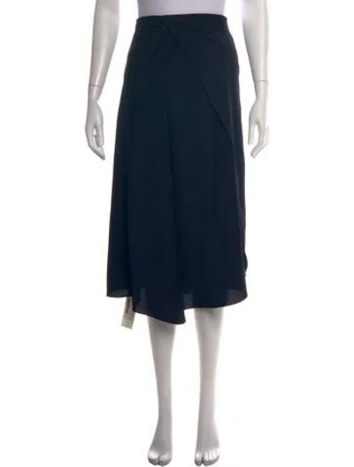 Pre-owned Vince Midi Length Skirt In Blue