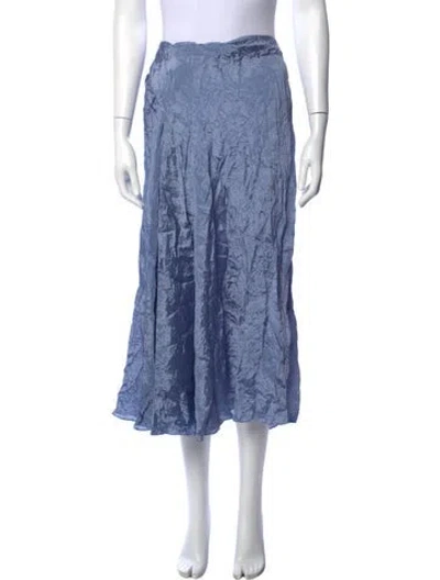 Pre-owned Vince Midi Length Skirt In Blue