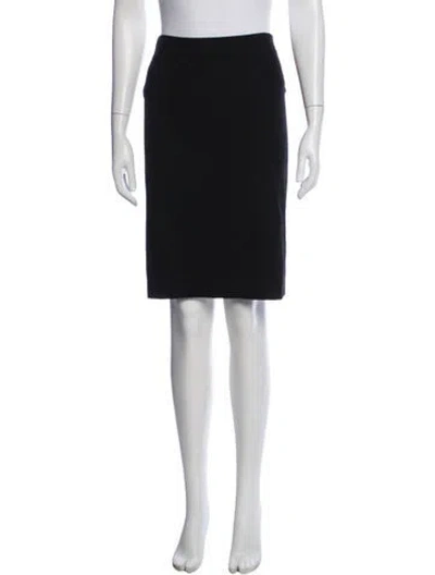 Pre-owned Vince Midi Length Skirt In Blue