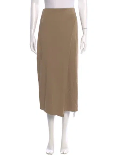 Pre-owned Vince Midi Length Skirt In Brown