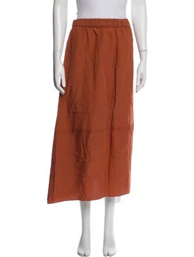 Pre-owned Vince Midi Length Skirt In Brown