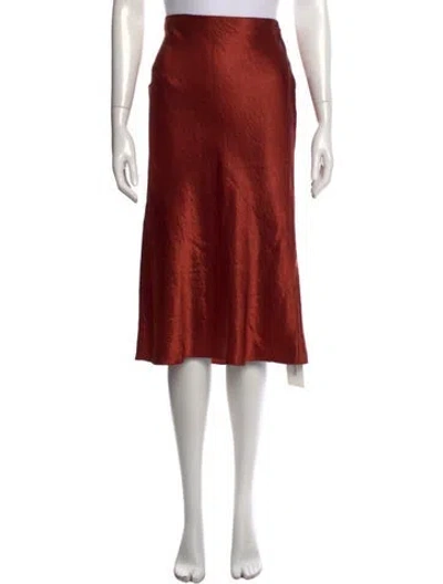Pre-owned Vince Midi Length Skirt In Brown