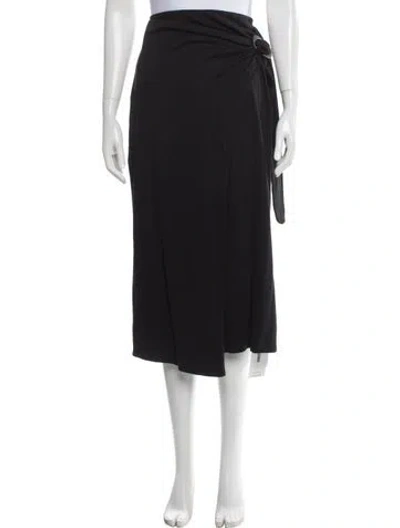 Pre-owned Vince Midi Length Skirt In Gray
