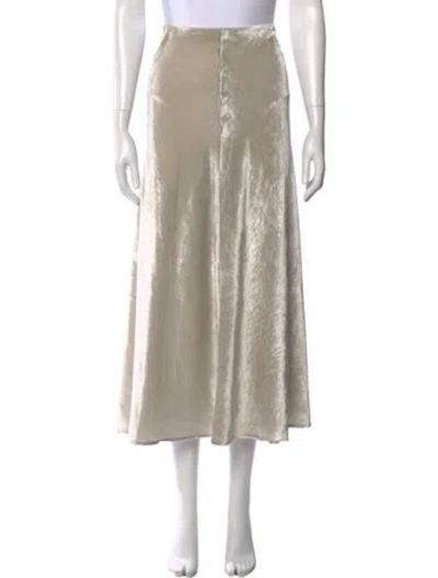 Pre-owned Vince Midi Length Skirt In Gray
