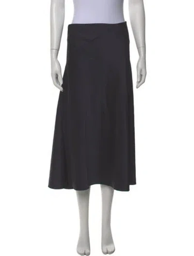 Pre-owned Vince Midi Length Skirt In Gray