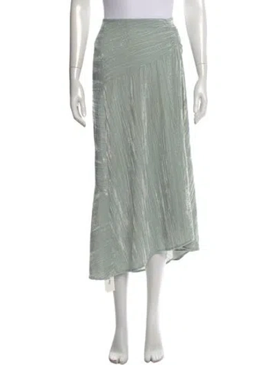 Pre-owned Vince Midi Length Skirt In Green