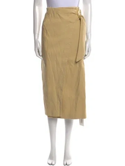 Pre-owned Vince Midi Length Skirt In Neutral