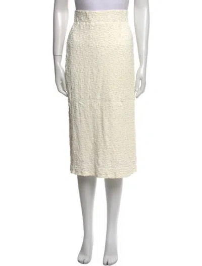 Pre-owned Vince Midi Length Skirt In Neutral