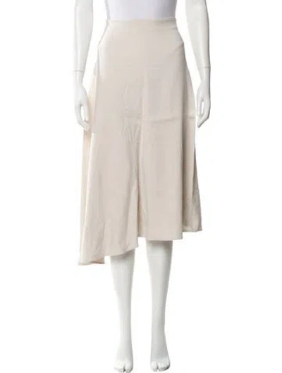 Pre-owned Vince Midi Length Skirt In Neutral