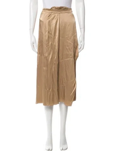 Pre-owned Vince Midi Length Skirt In Neutral