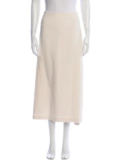 Pre-owned Vince Midi Length Skirt In Neutral