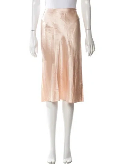 Pre-owned Vince Midi Length Skirt In Neutral