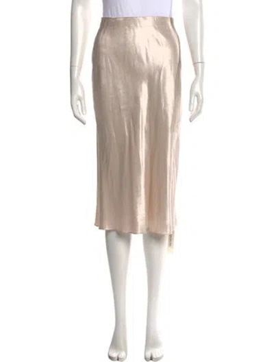 Pre-owned Vince Midi Length Skirt In Neutral